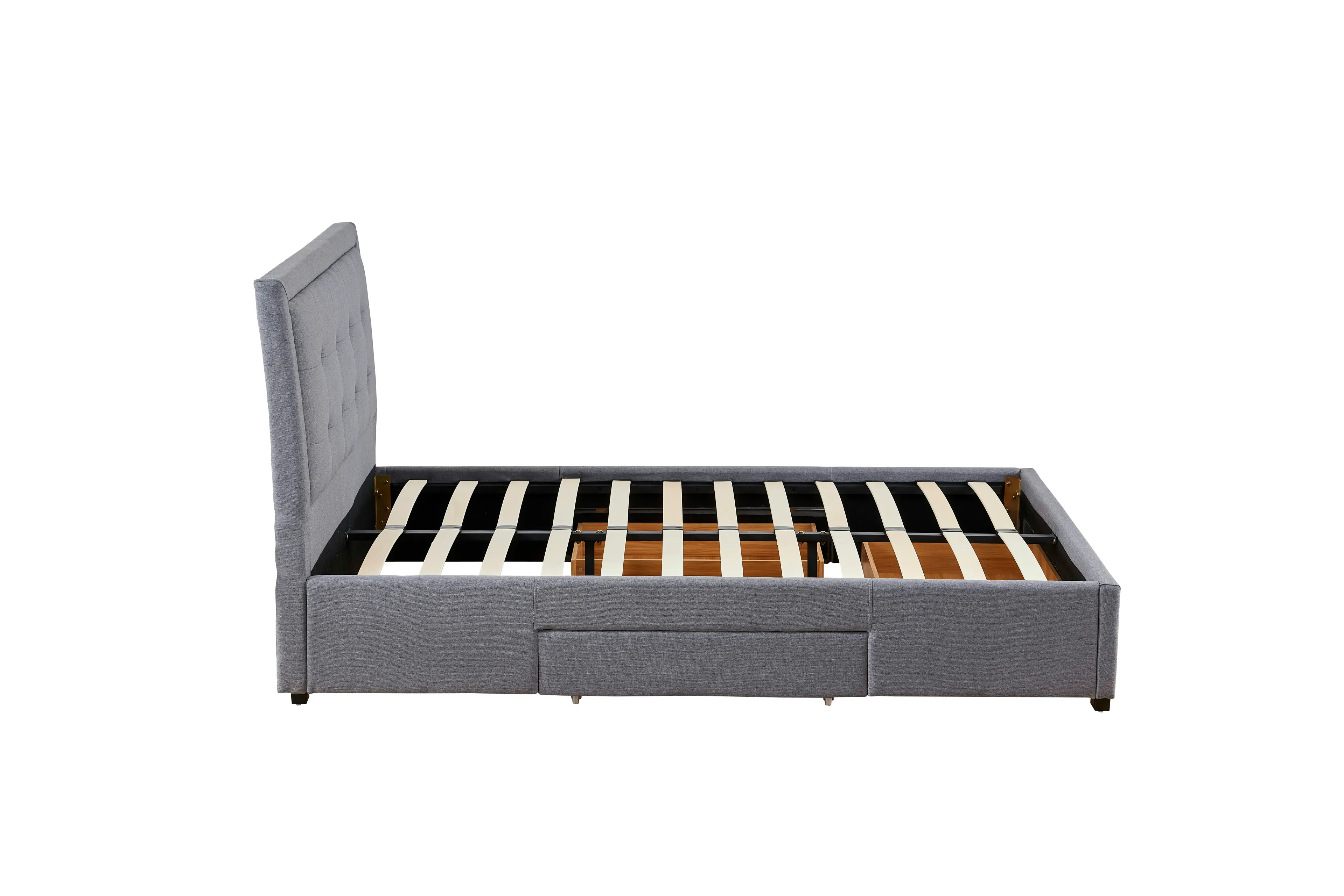 Ellie Queen Bed with Drawers (YH2201)