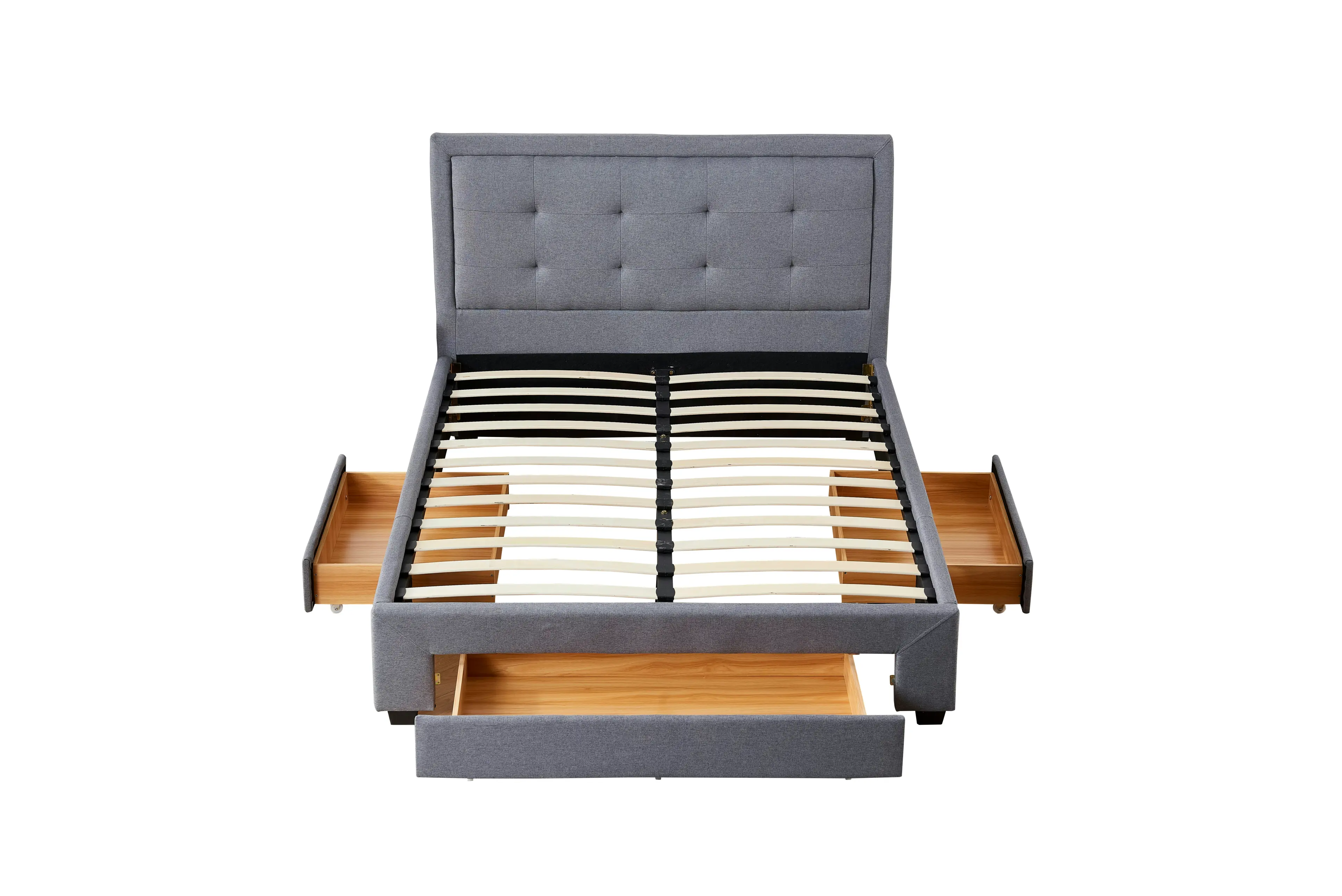 Ellie Queen Bed with Drawers (YH2201)