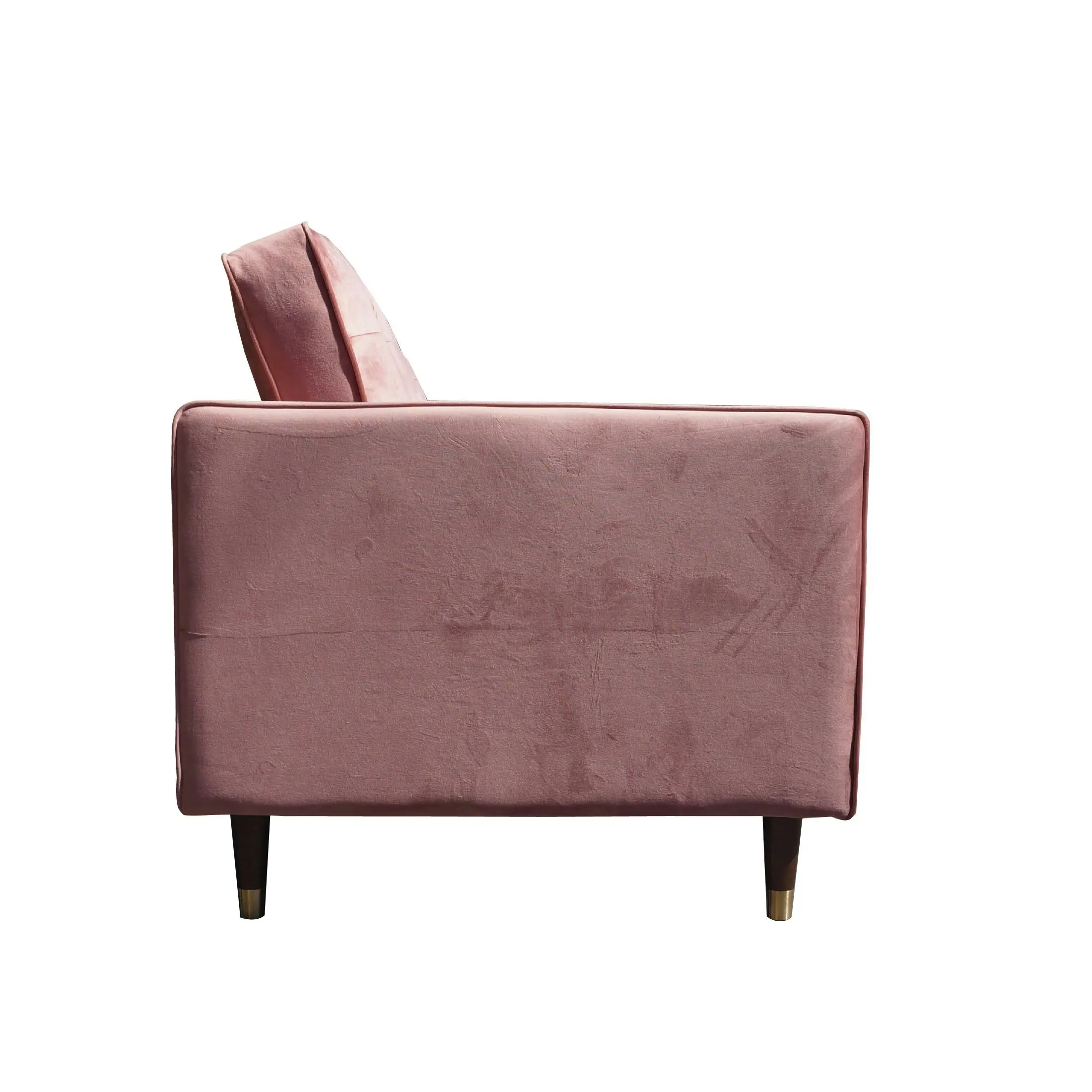 Fiona Sofa 1 Seat - Pink Velvet