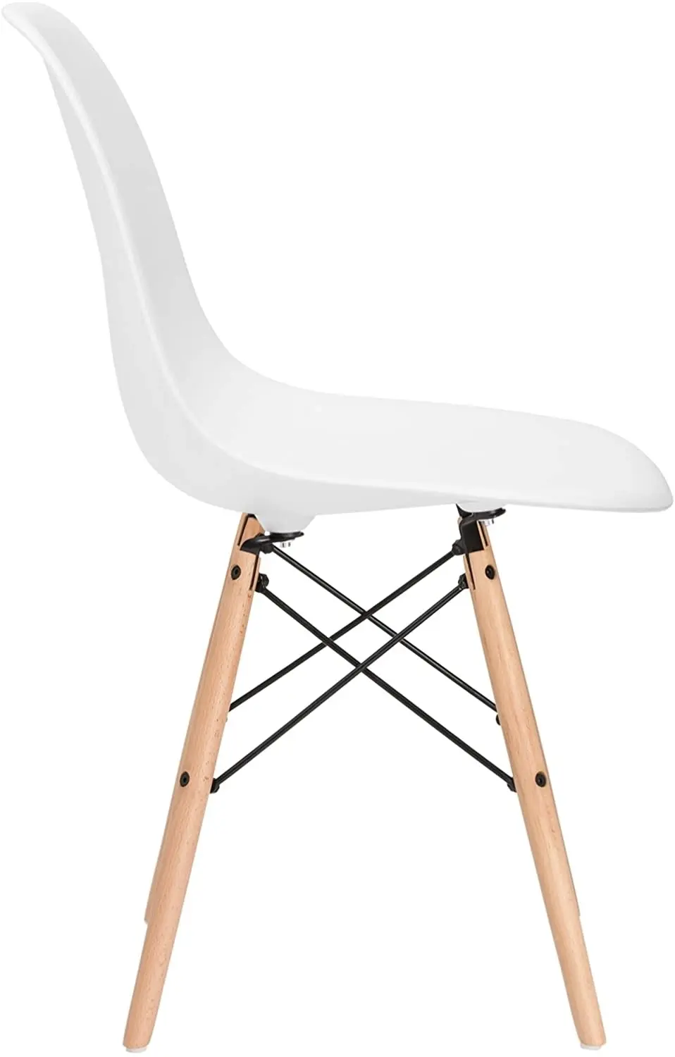 Oliver Replica Dining Chairs-White/Set of 4