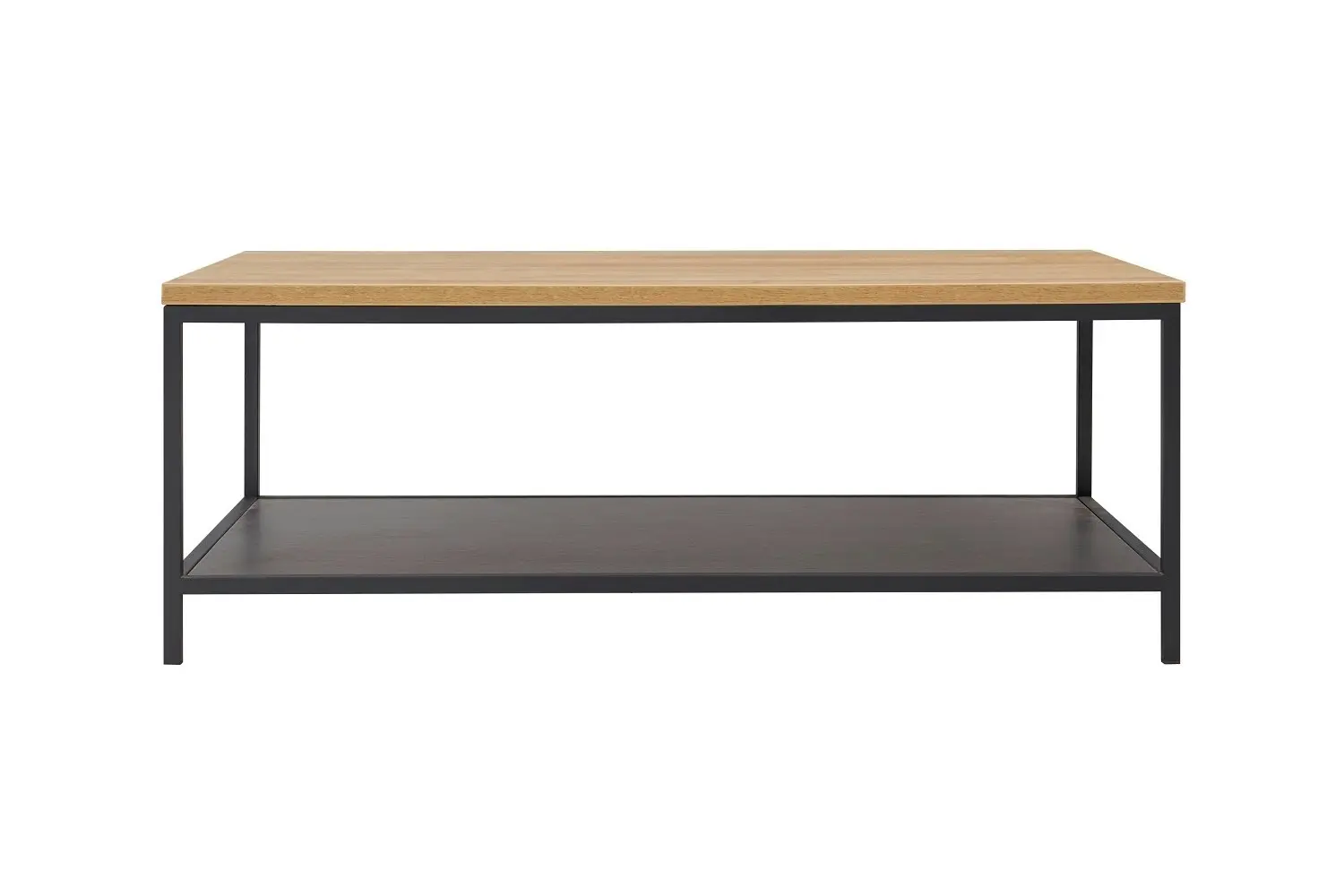 Charlie Coffee Table - Dark Oak & Black Oak