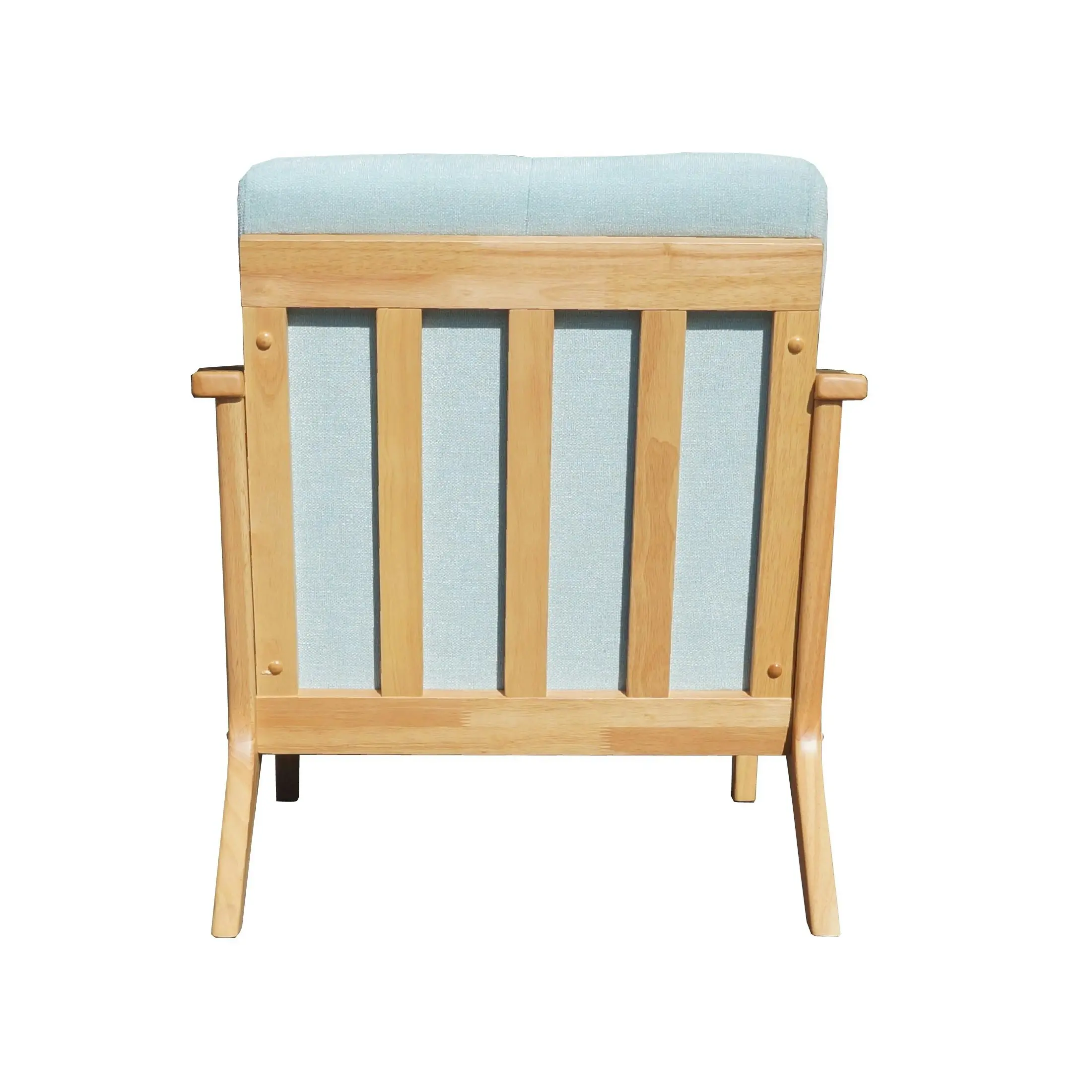 Bismark 1 Seater-Natural Oak/Mint