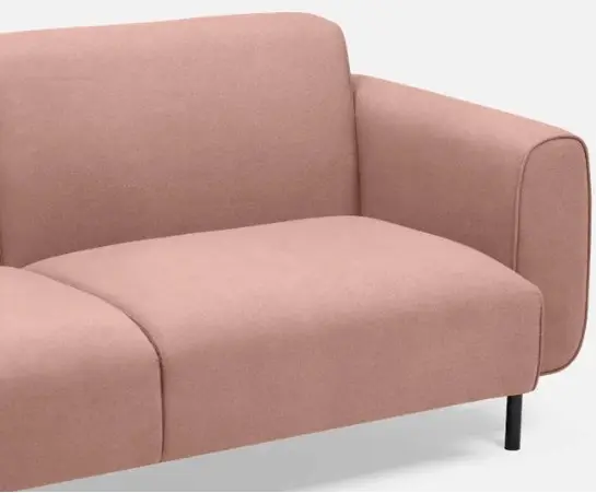 Stella 3 Seater Sofa - Pink