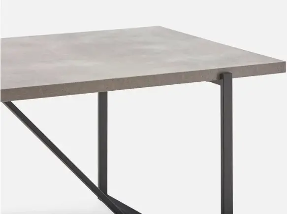 Lucas 1800 Dining table-Cement