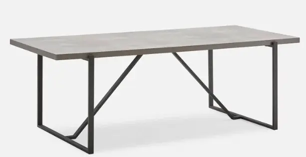 Lucas 1800 Dining table-Cement