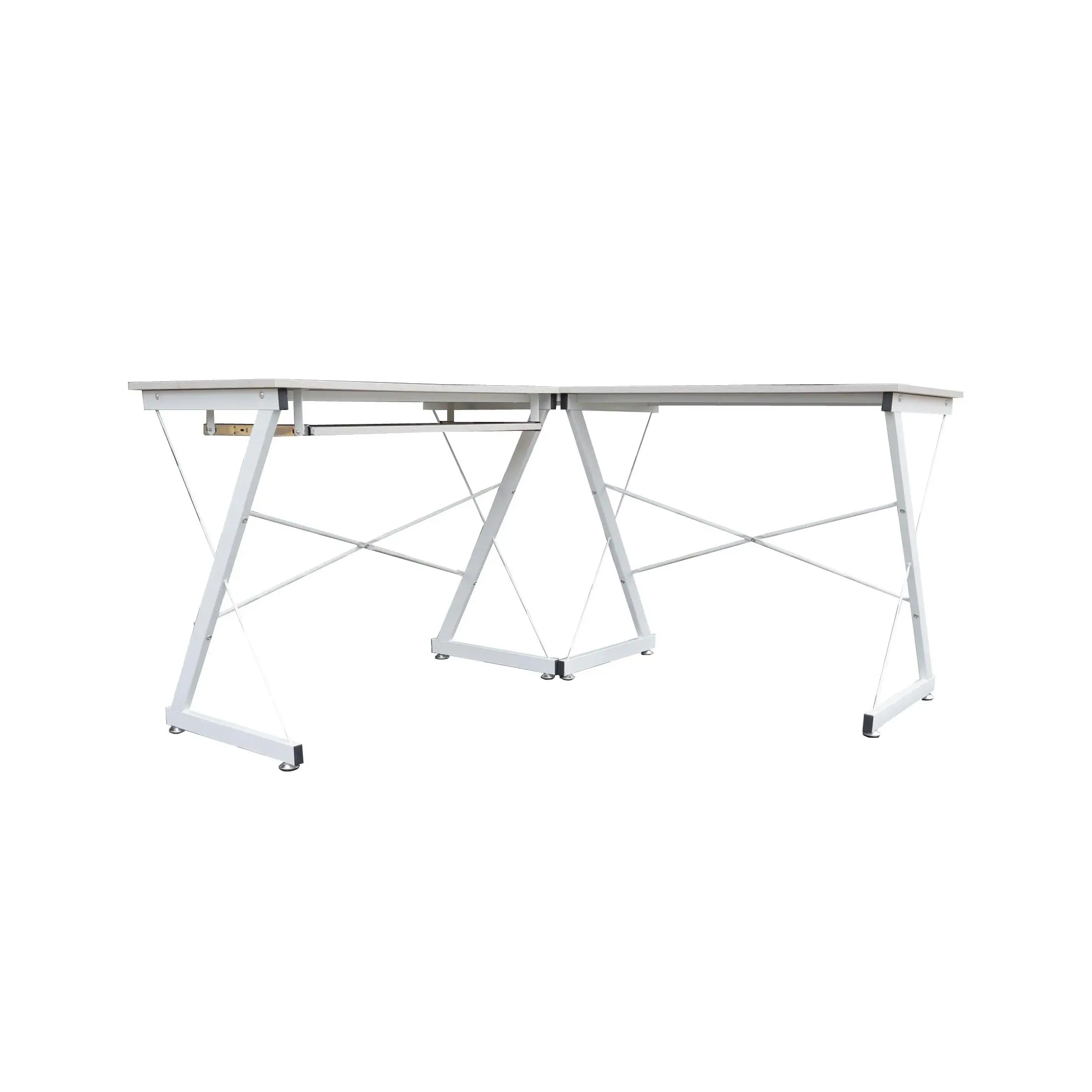 Alexandra L-shape computer desk DX-Z411 - Grey