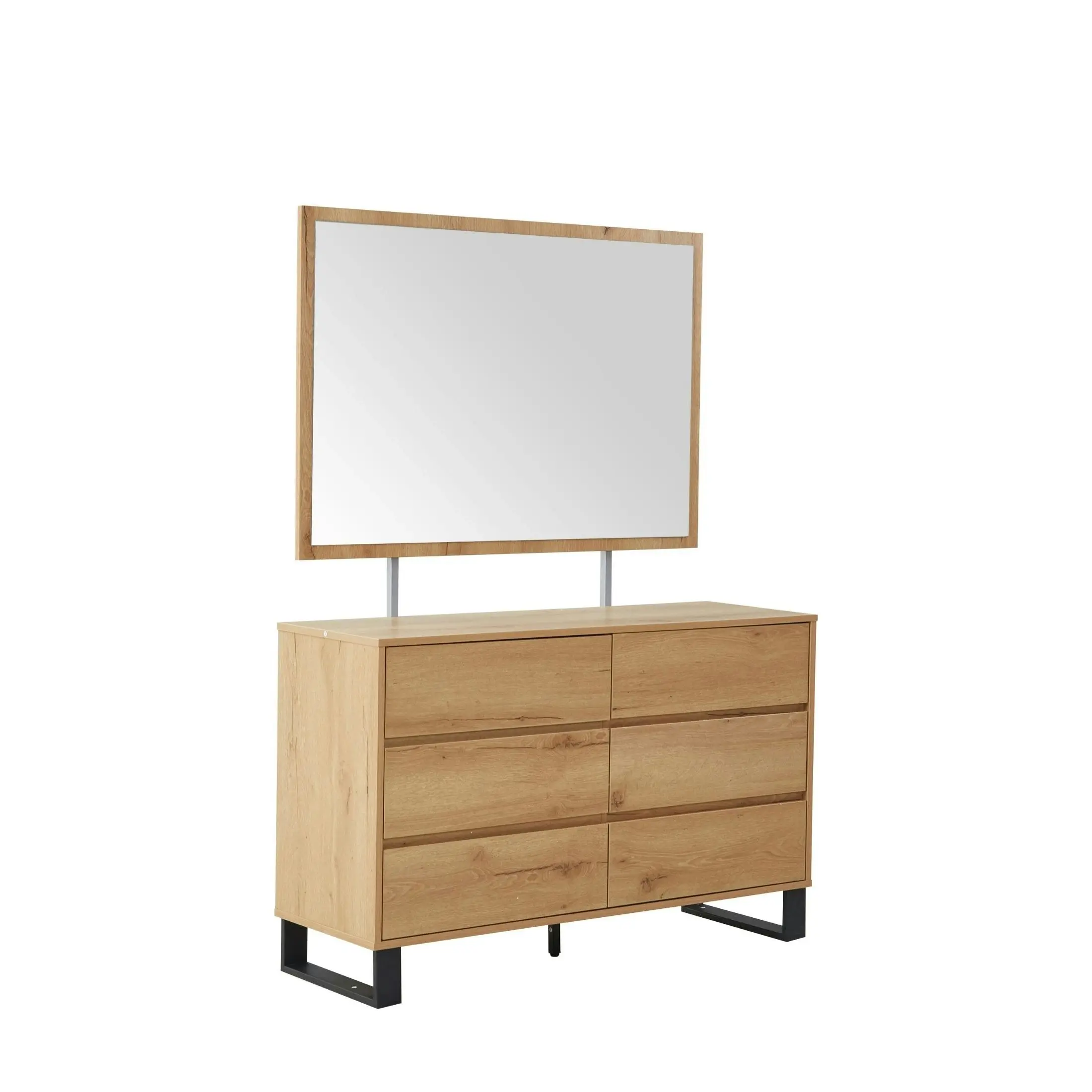 Coogee Dresser Mirror - Natural Oak