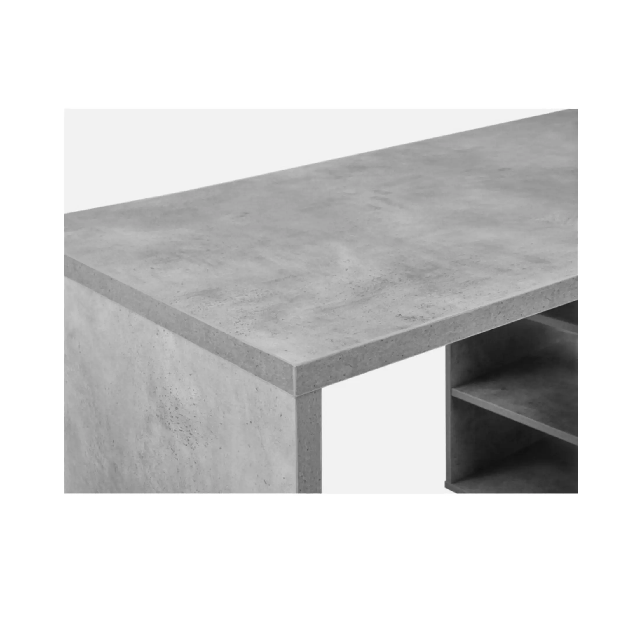 Thomas Desk - Dar Oak - Cement (Writing Desk)