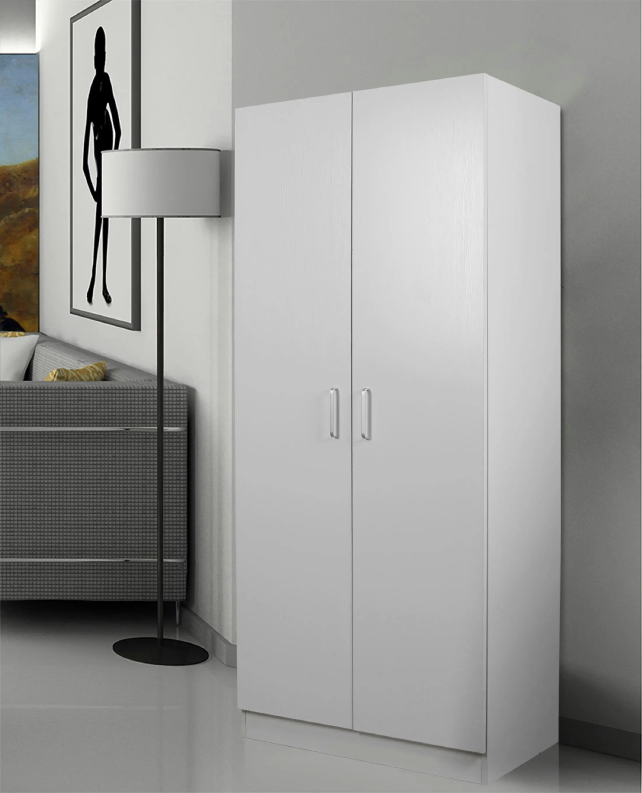 Redfern 2 Door Combo - White