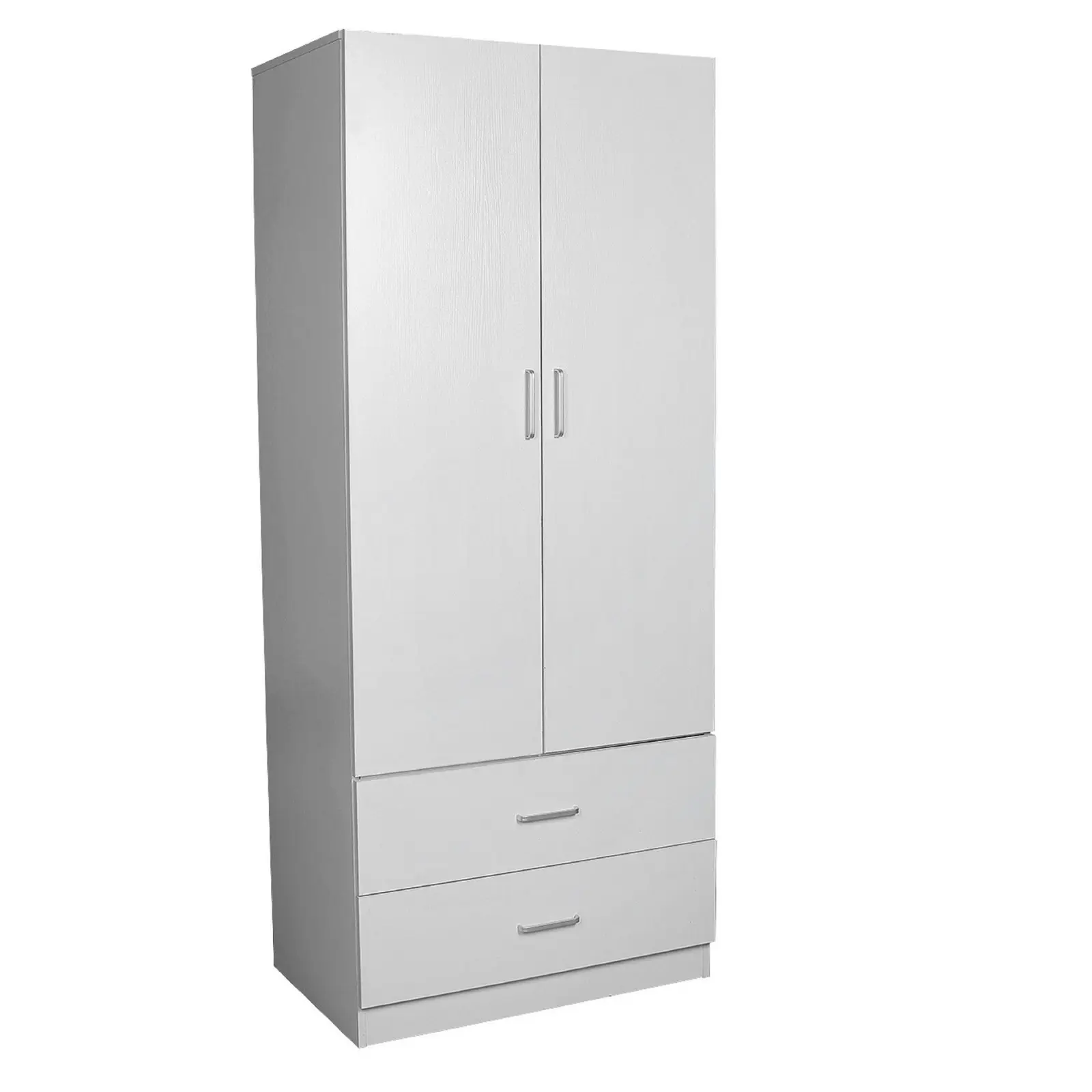 Redfern 2 Door 2 Drawer Wardrobe - White