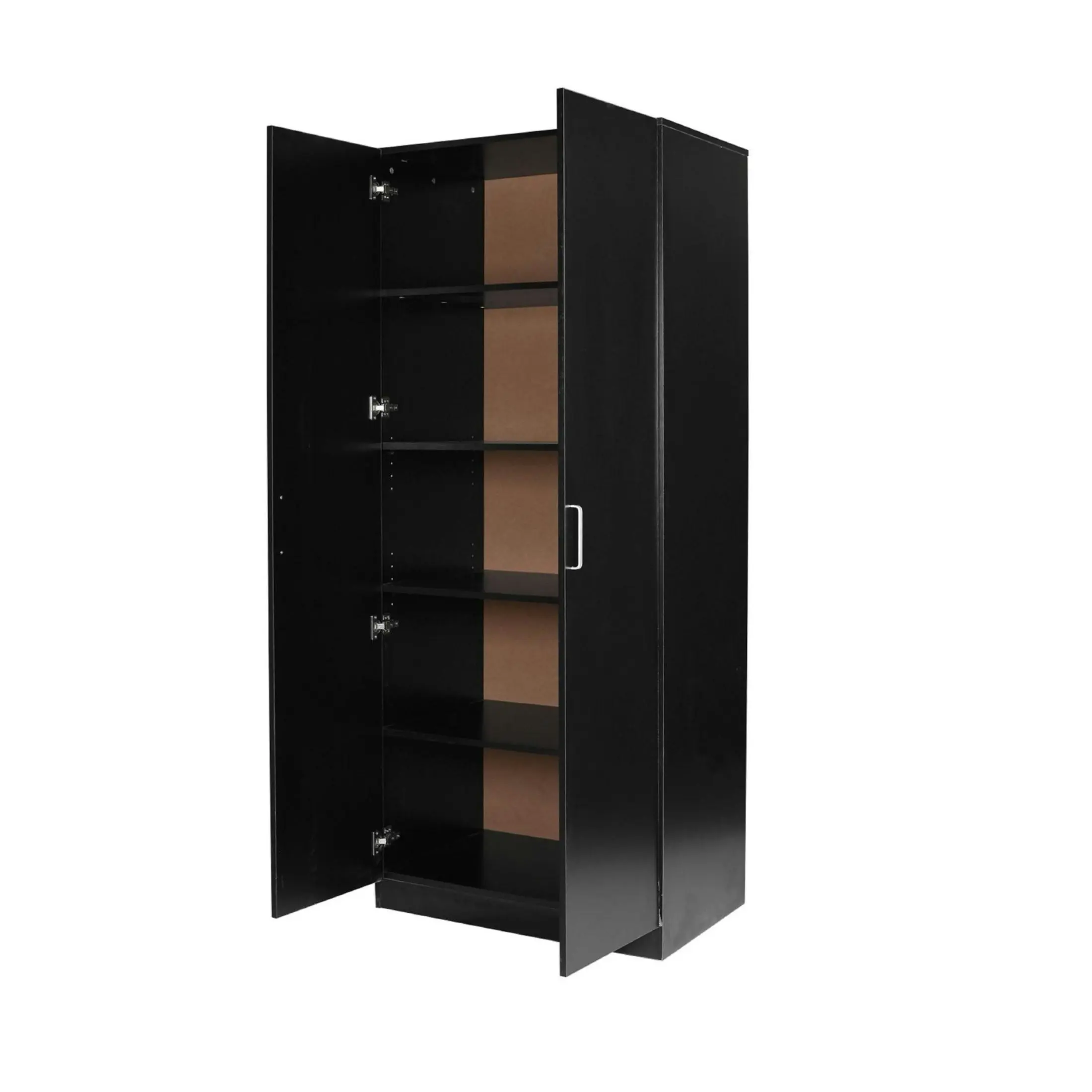 Redfern 2 Door Pantry - Black