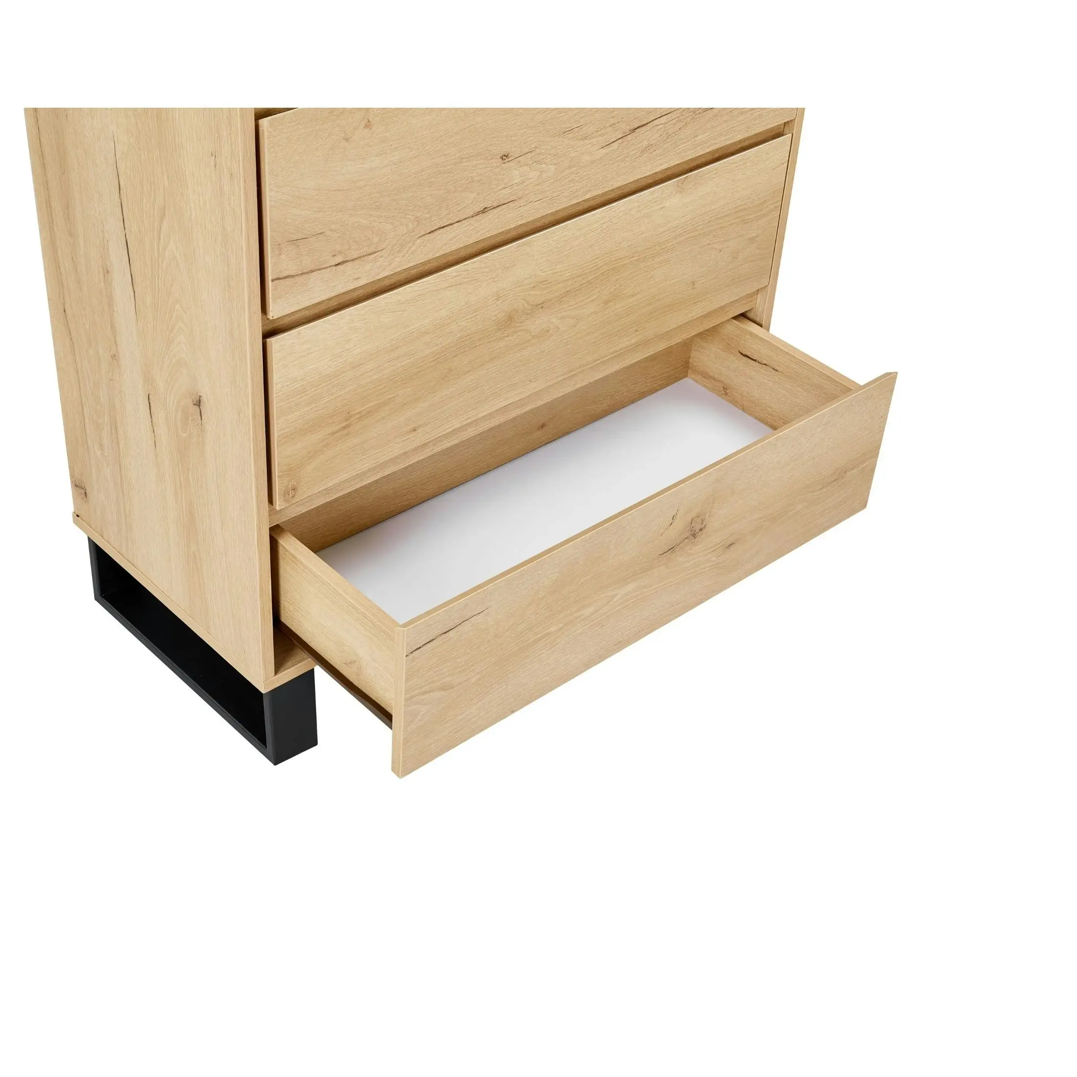 Coogee 4 Drawer Chest - Natural Oak