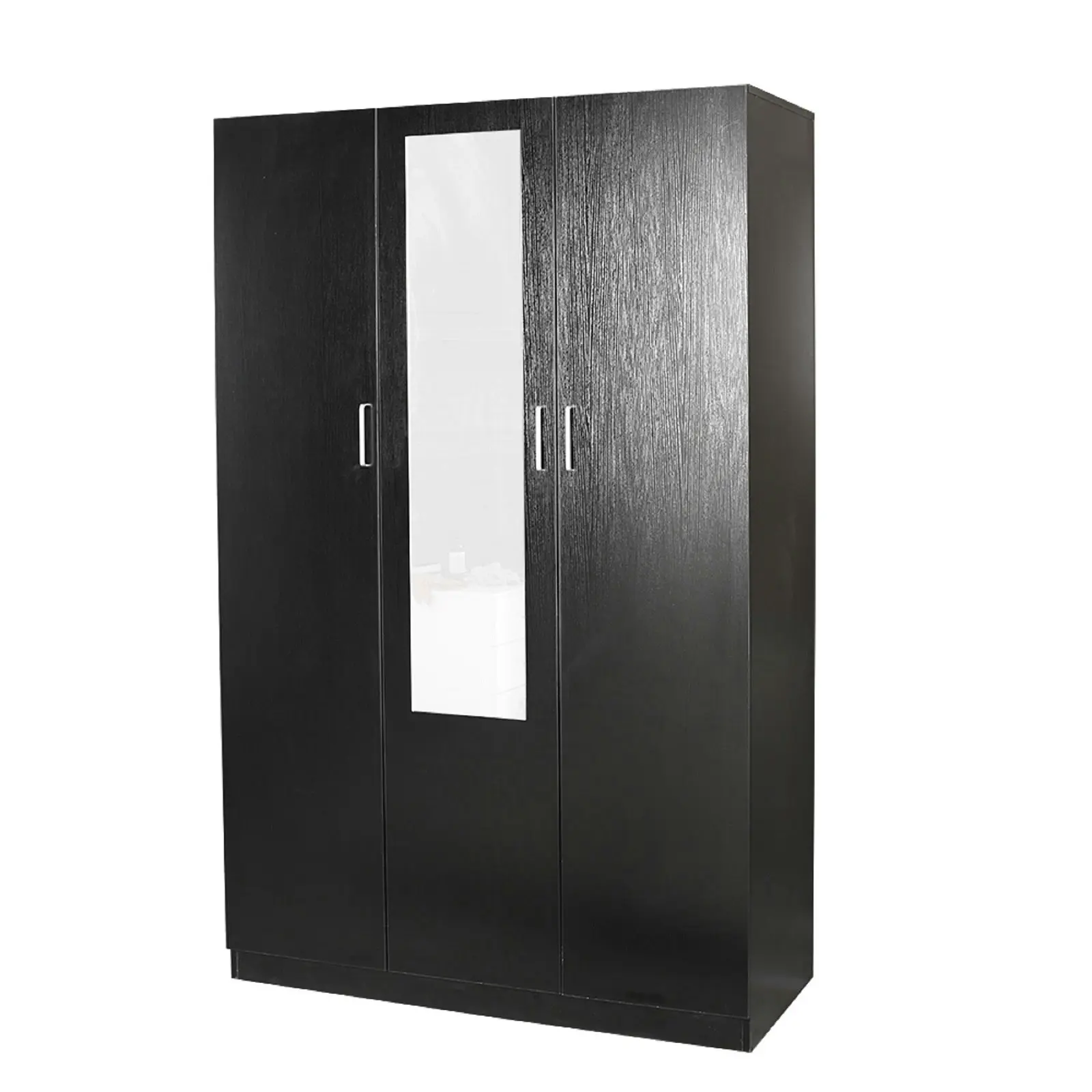 HEQS Redfern 3 Doors Combo with Mirror - Black