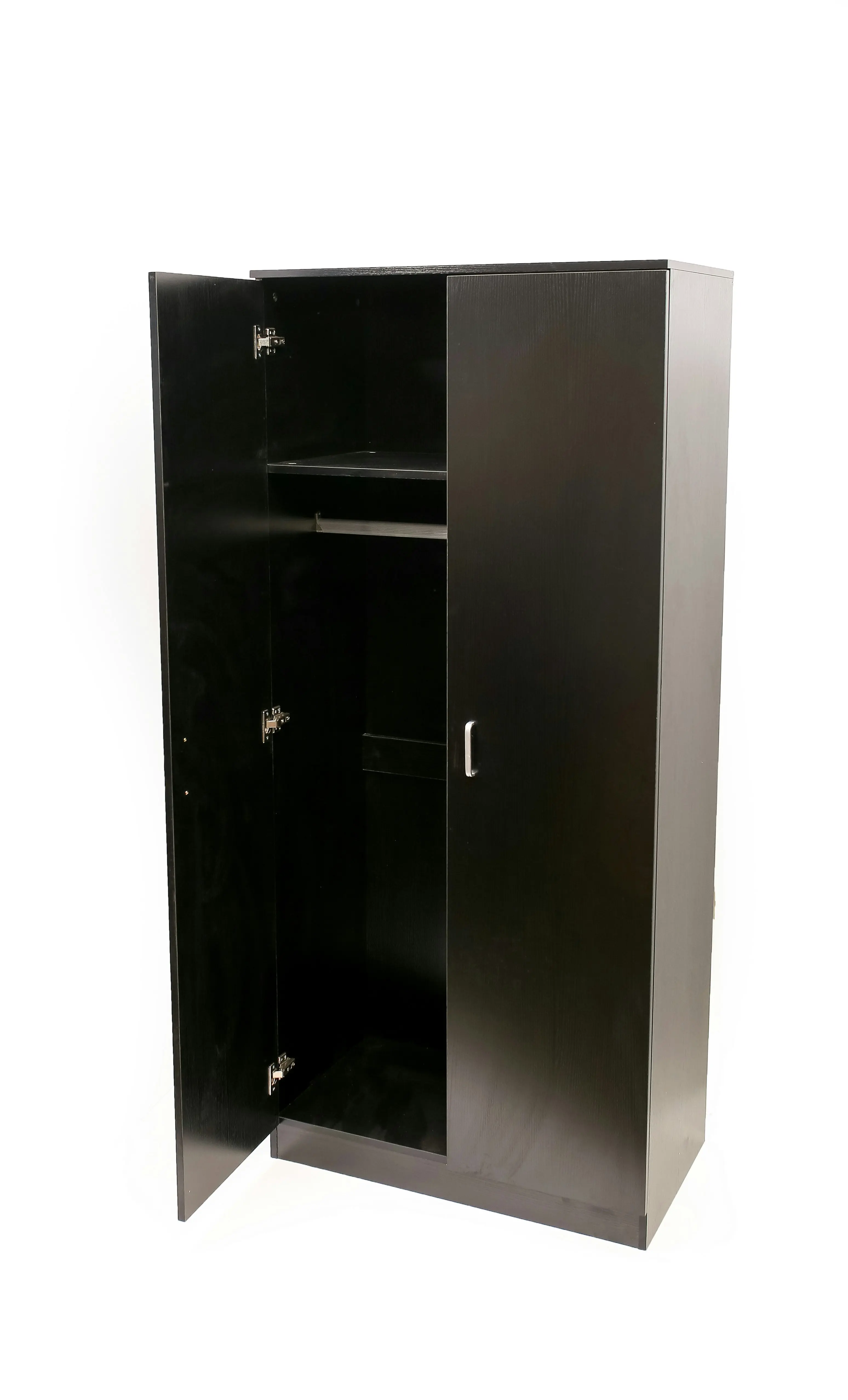 Redfern 2 Door Hanging Wardrobe1800 Black