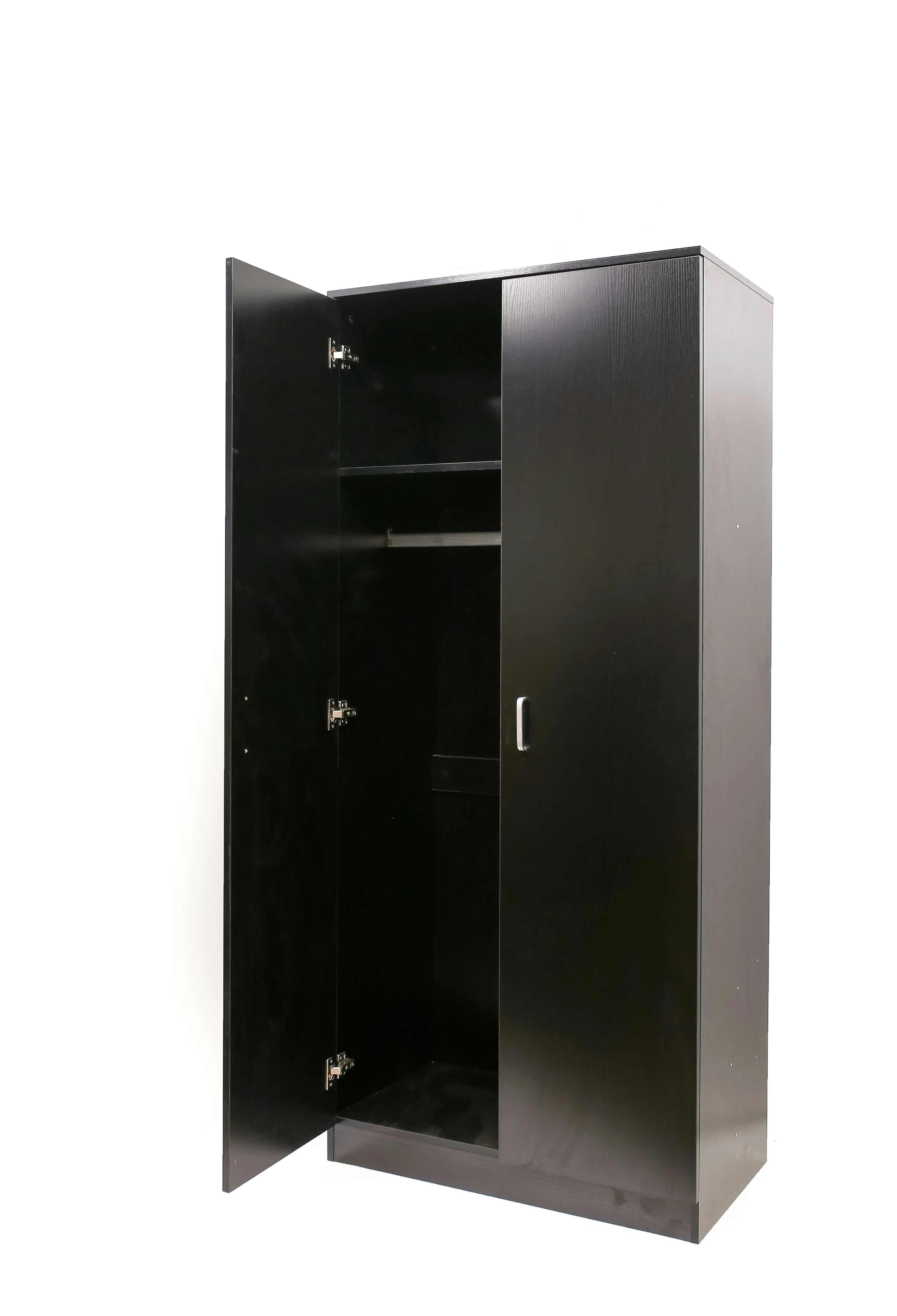 Redfern 2 Door Hanging Wardrobe1800 Black