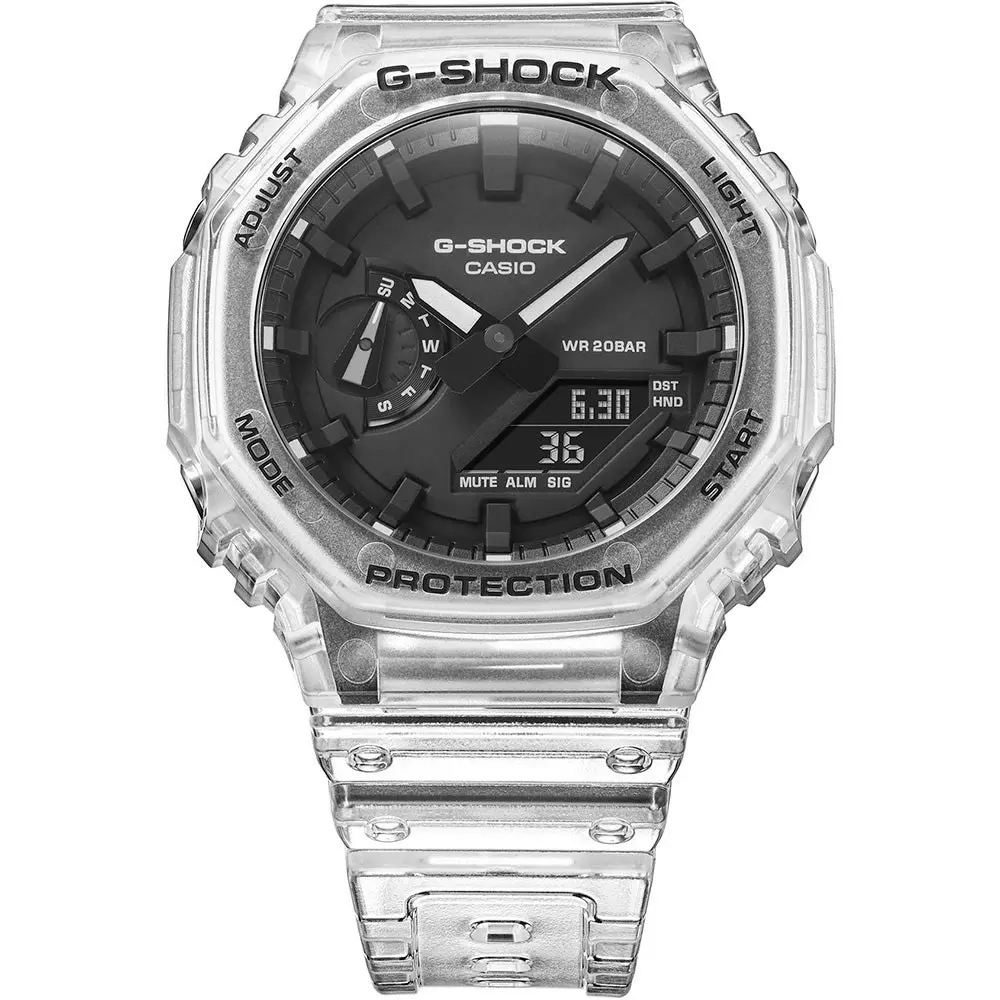 G-Shock GA2100SKE-7A 'CasiOak' Transparent Series