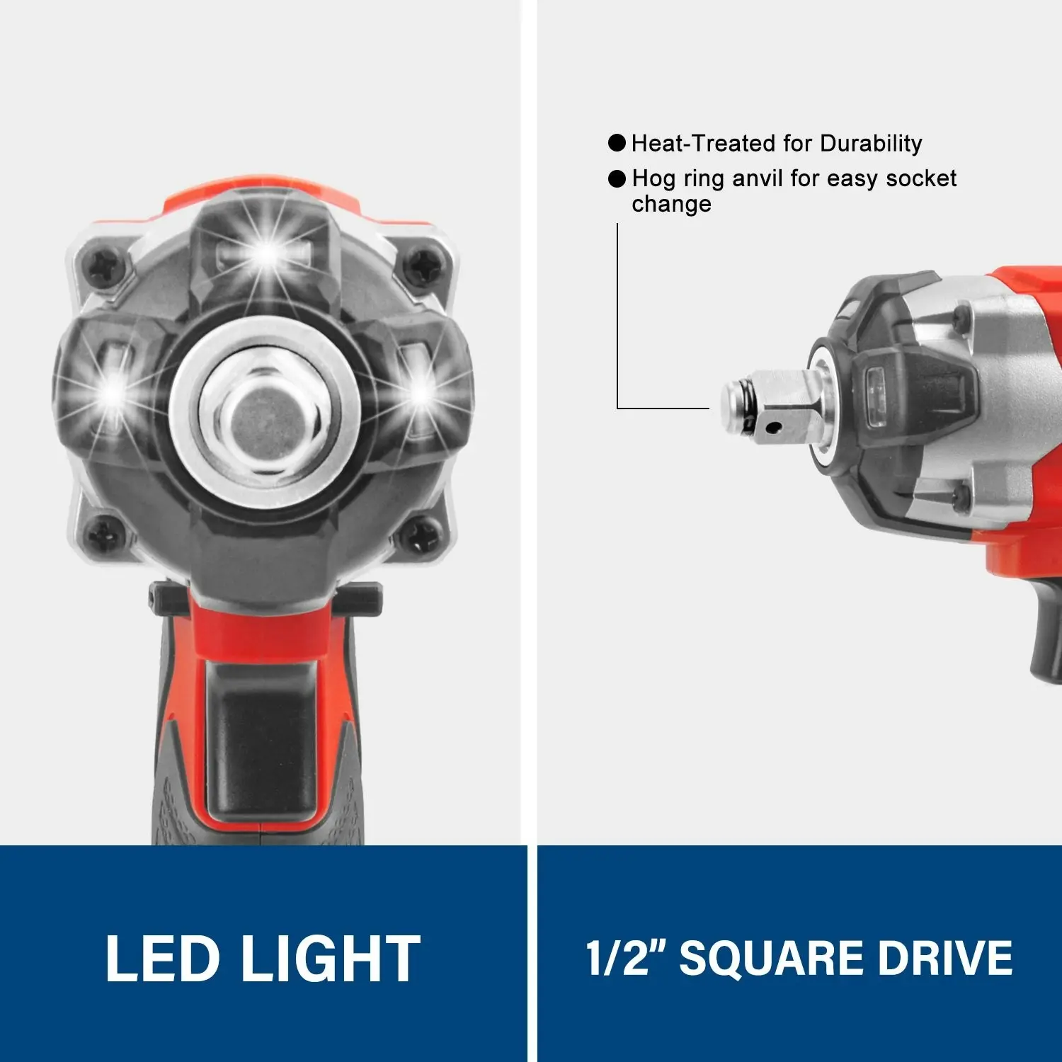 Topex 20V Cordless Combo Kit Impact Wrench Driver 7-piece Socket Adaptor 9-Piece Extension Bar Set 20V LED Light w/Tool Bag