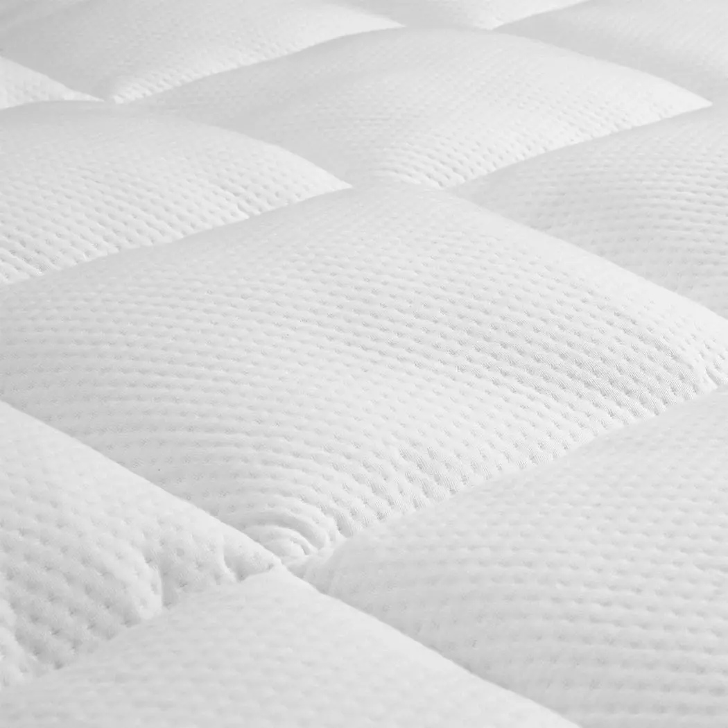 Dreamz Single Mattress Topper Protector Cloud Soft Pillowtop Machine Washable