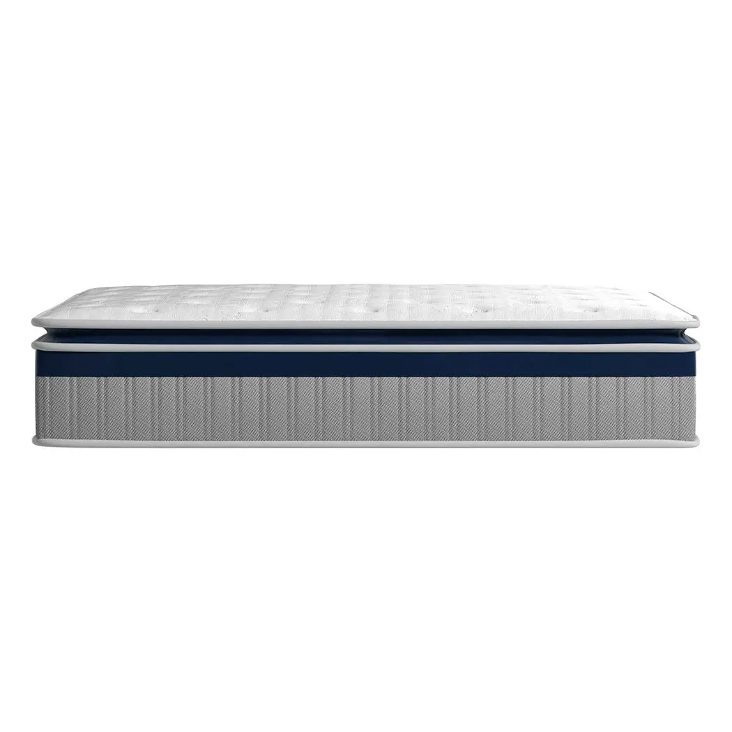 Dreamz  Mattress Pillow Top 7 Zone Pocket Spring  Memory Foam 32CM King Single