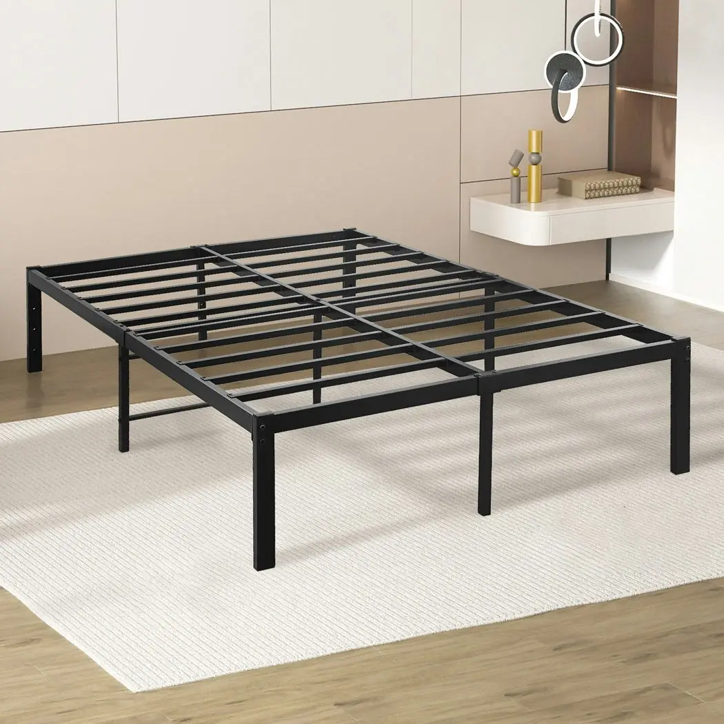 Levede 40cm Metal Bed Frame Slat Mattress Base Platform Foundation Storage Space