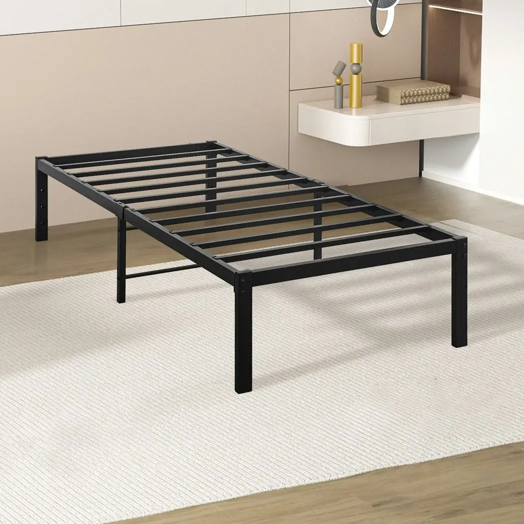 Levede 40cm Metal Bed Frame Slat Mattress Base Platform Foundation Storage Space