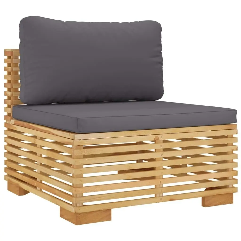 12 Piece Garden Lounge Set with Cushions Solid Teak Wood 3100886