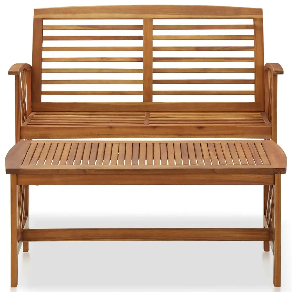 2 Piece Garden Lounge Set Solid Acacia Wood 310272