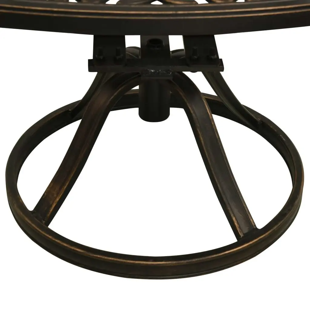 3 Piece Bistro Set Cast Aluminium Bronze 3070595