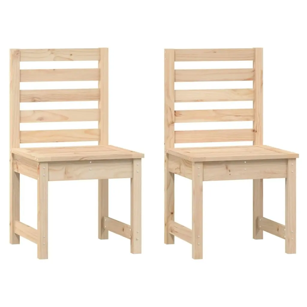 3 Piece Garden Bistro Set Solid Wood Pine 3154671