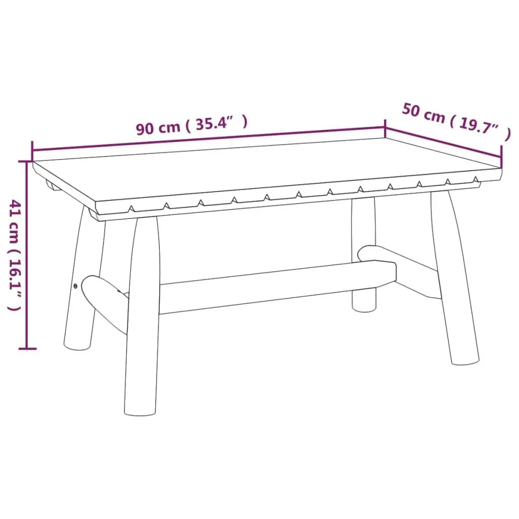 3 Piece Garden Lounge Set Solid Wood Spruce 3185521