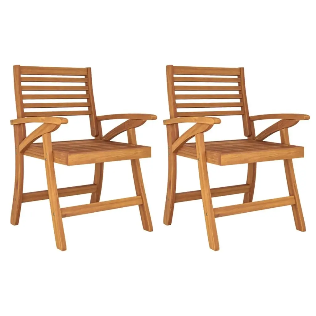 3 Piece Garden Dining Set Solid Wood Acacia 3156854