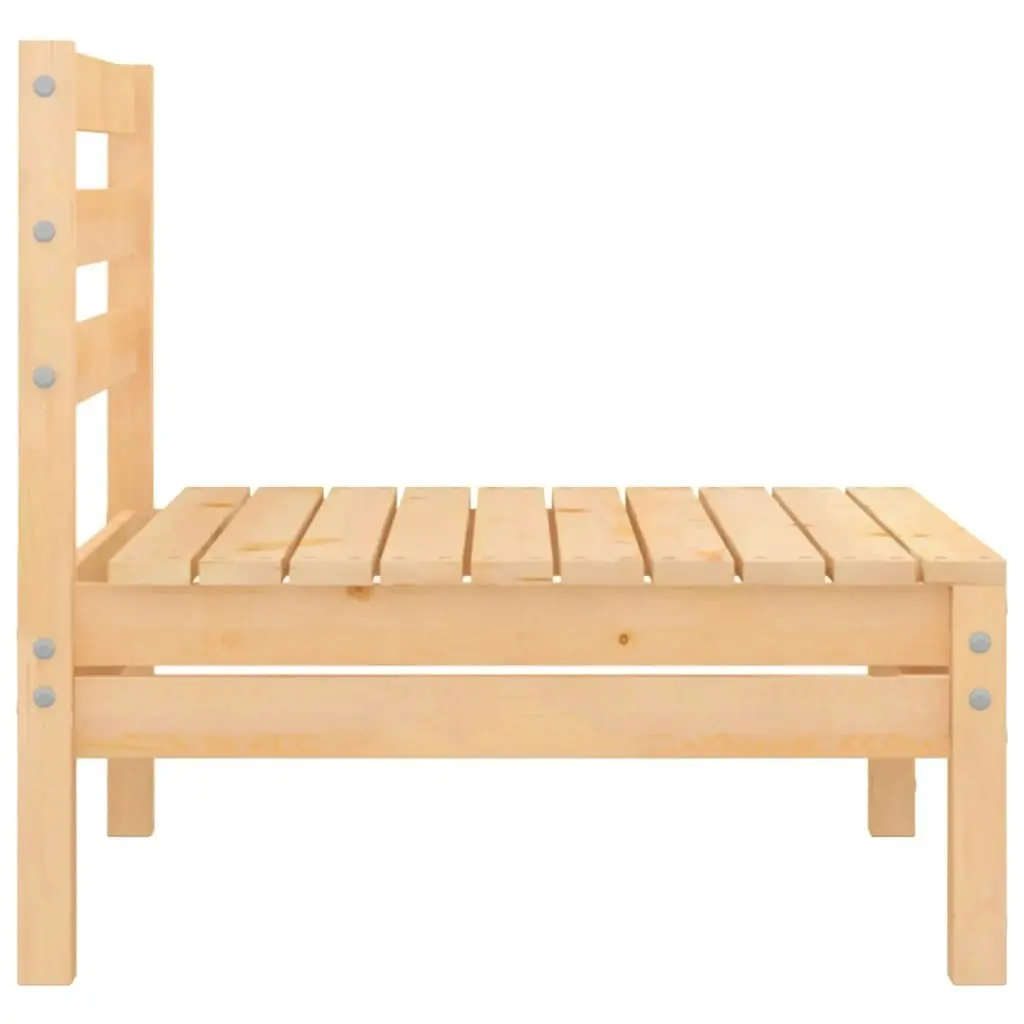 3 Piece Garden Lounge Set Solid Wood Pine 3082612