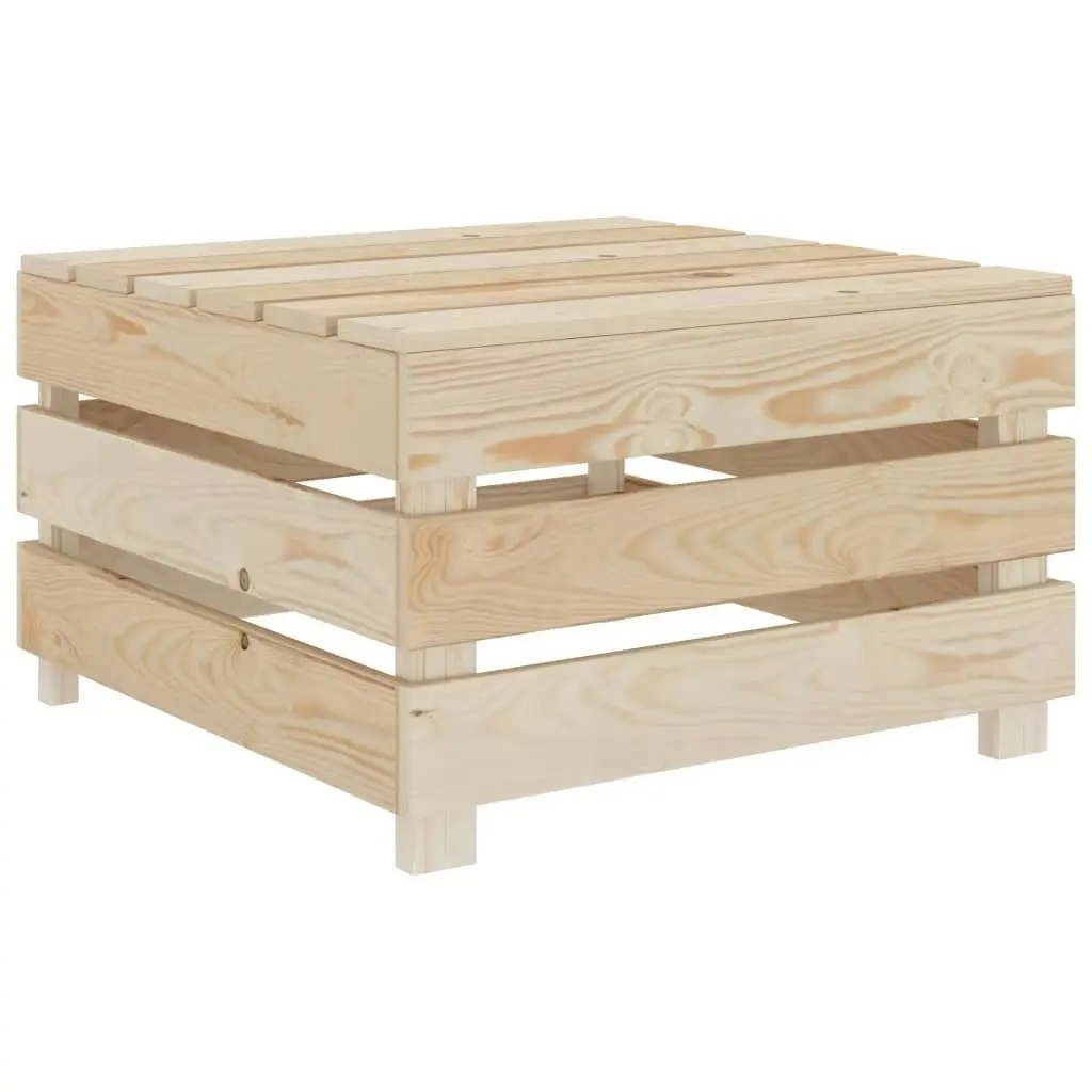 2 Piece Garden Pallet Lounge Set Wood 49346