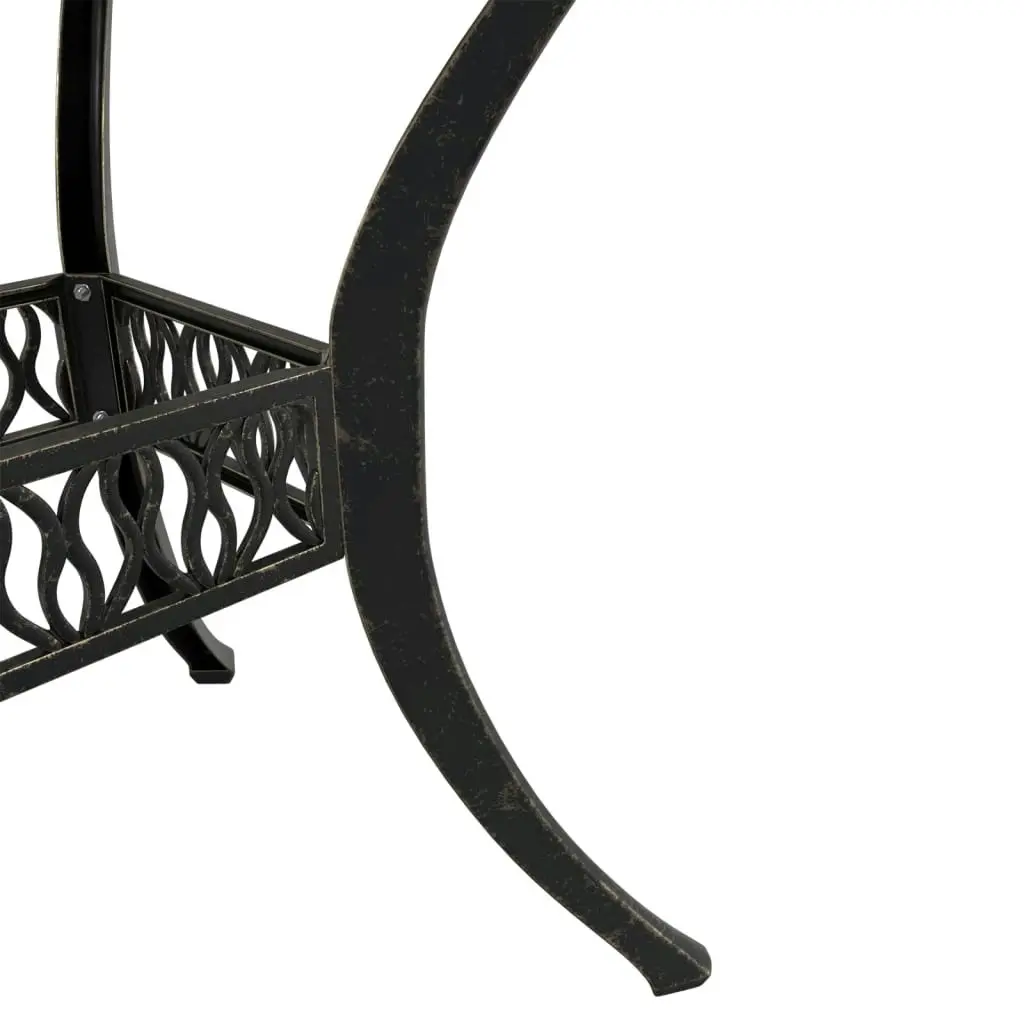 3 Piece Bistro Set Bronze Cast Aluminium 3216322