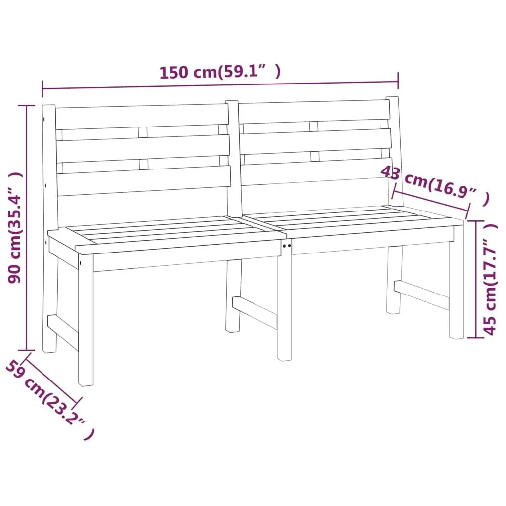 3 Piece Garden Dining Set Solid Wood Teak 3157199