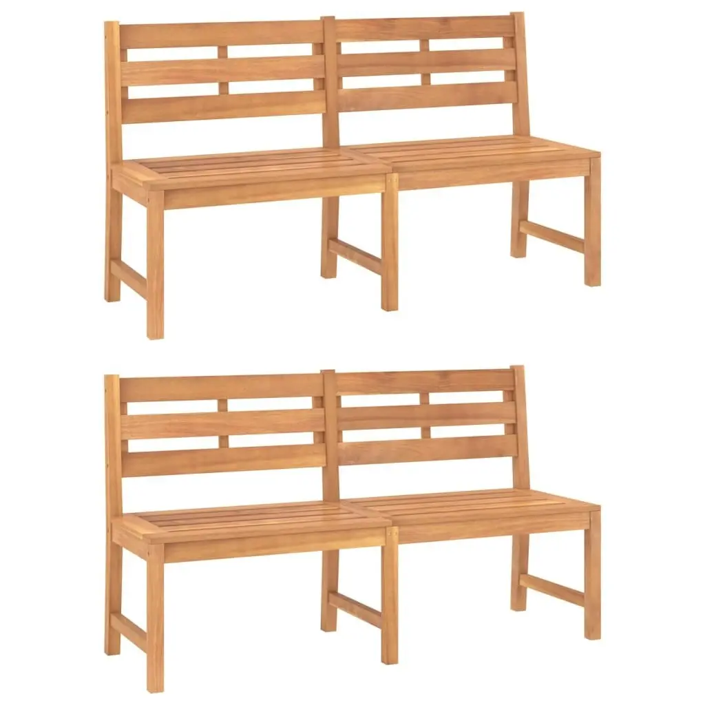 3 Piece Garden Dining Set Solid Wood Teak 3157199