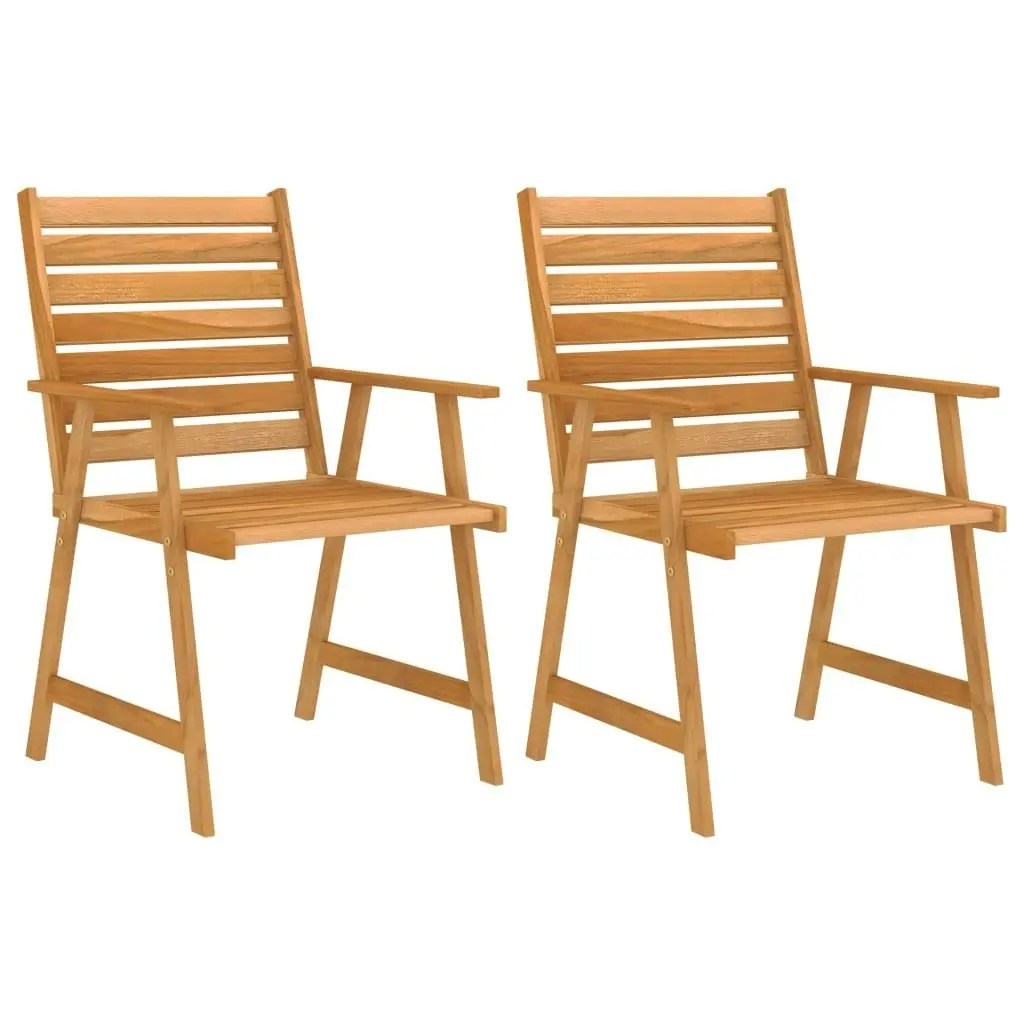 3 Piece Garden Dining Set Solid Acacia Wood 3057842