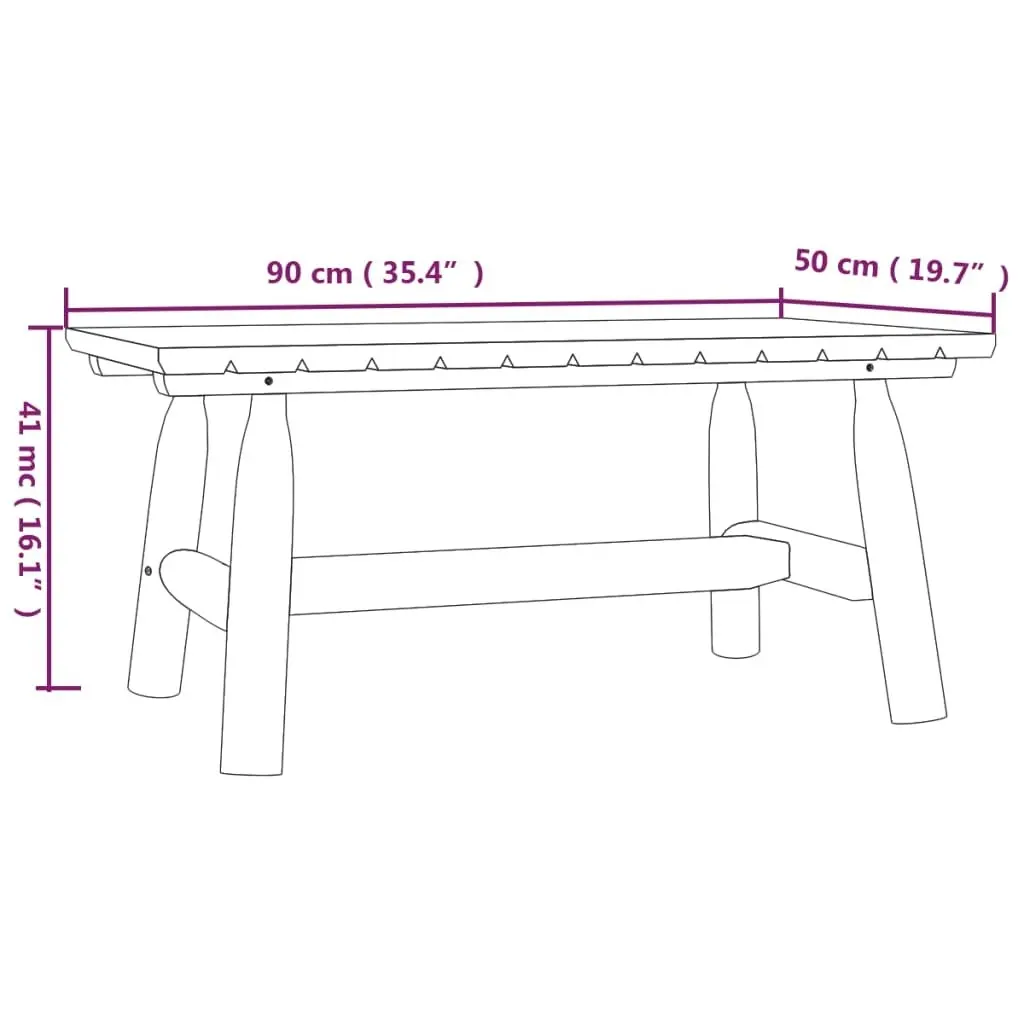 3 Piece Garden Lounge Set Solid Wood Spruce 3185522