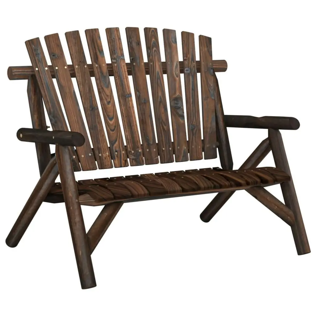 3 Piece Garden Lounge Set Solid Wood Spruce 3185516