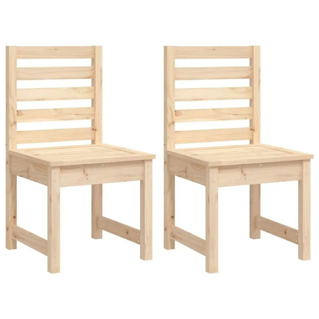 4 Piece Garden Dining Set Solid Wood Pine 3154689