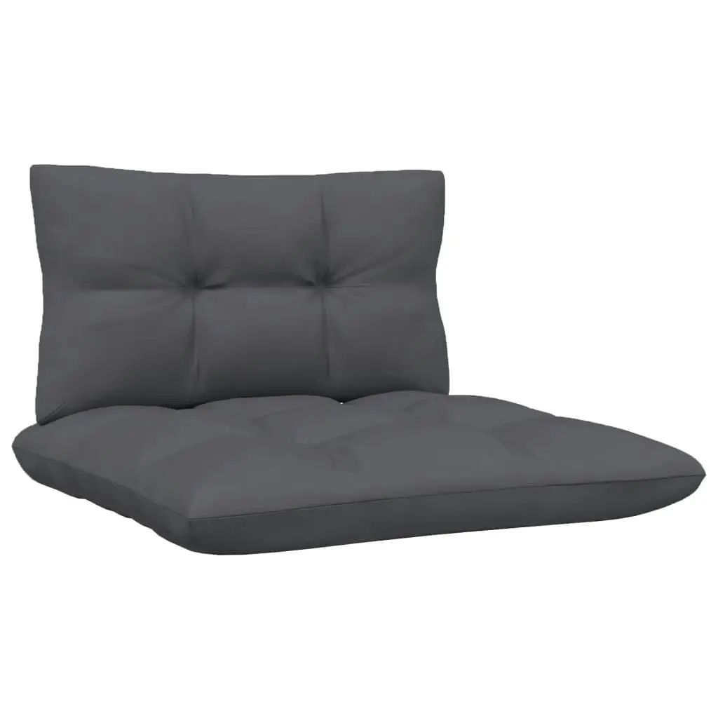 4 Piece Garden Lounge Set with Anthracite Cushions Pinewood 3096032