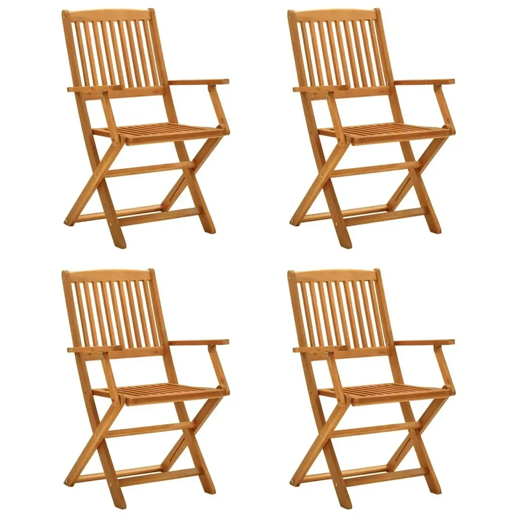 5 Piece Garden Dining Set Solid Wood Acacia 3203352