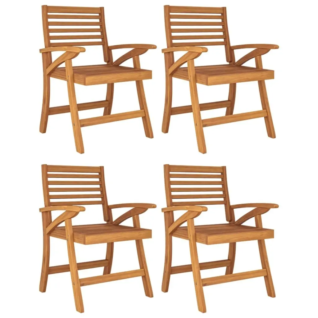 5 Piece Garden Dining Set Solid Wood Acacia 3156856