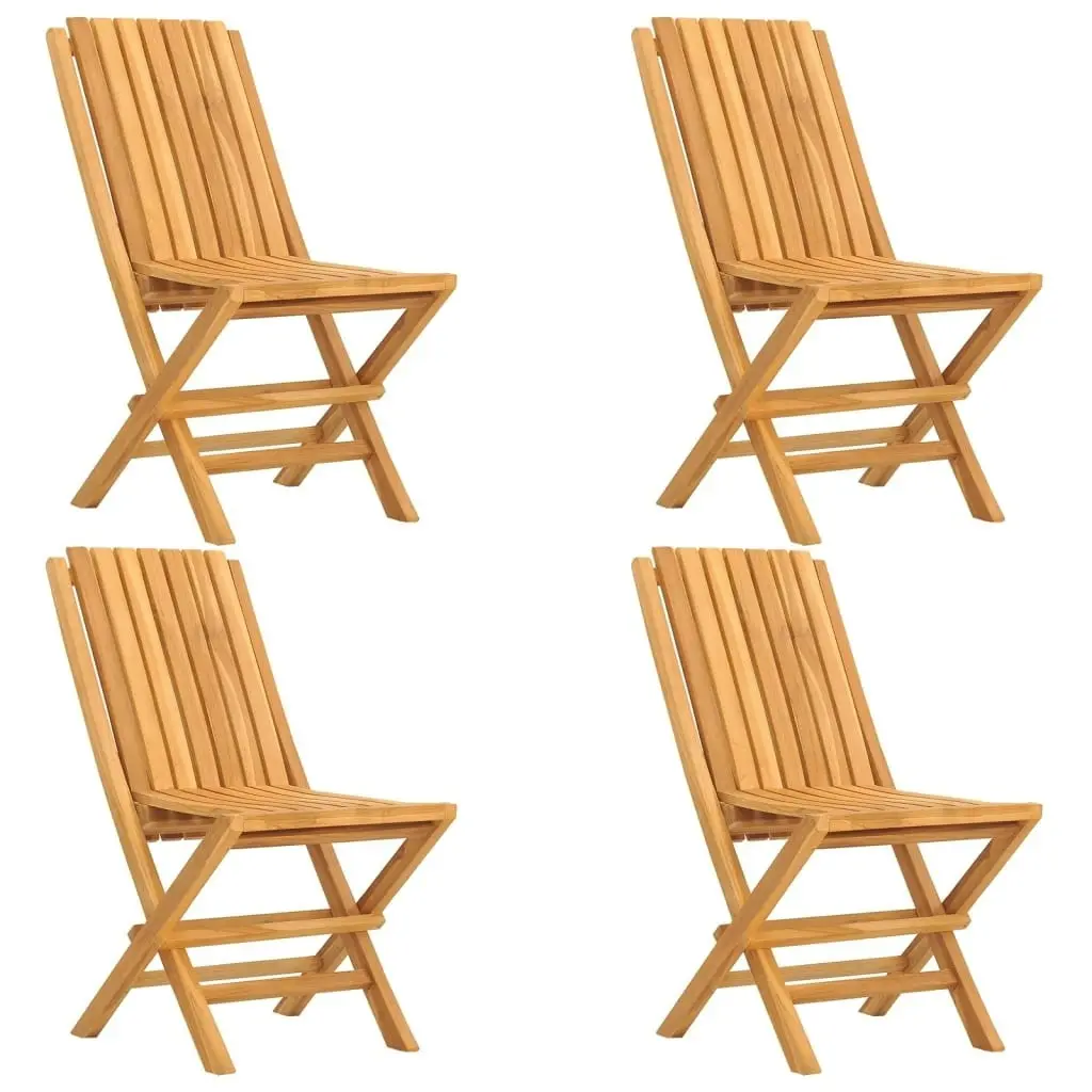 5 Piece Garden Dining Set Solid Wood Teak 3155003