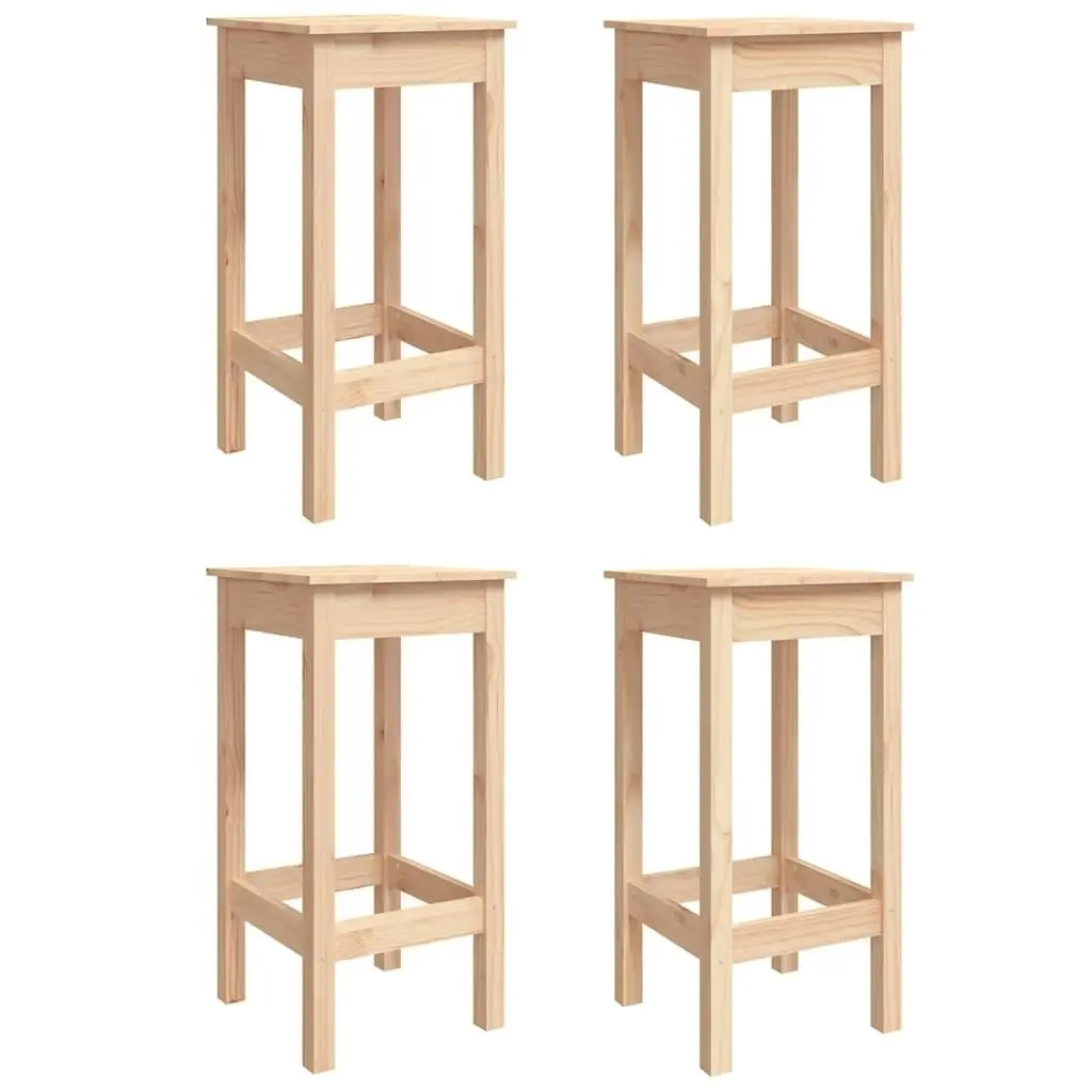 5 Piece Garden Bar Set Solid Wood Pine 3154730