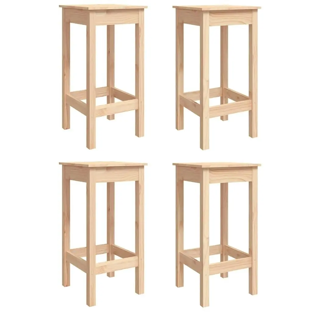 5 Piece Garden Bar Set Solid Wood Pine 3154745