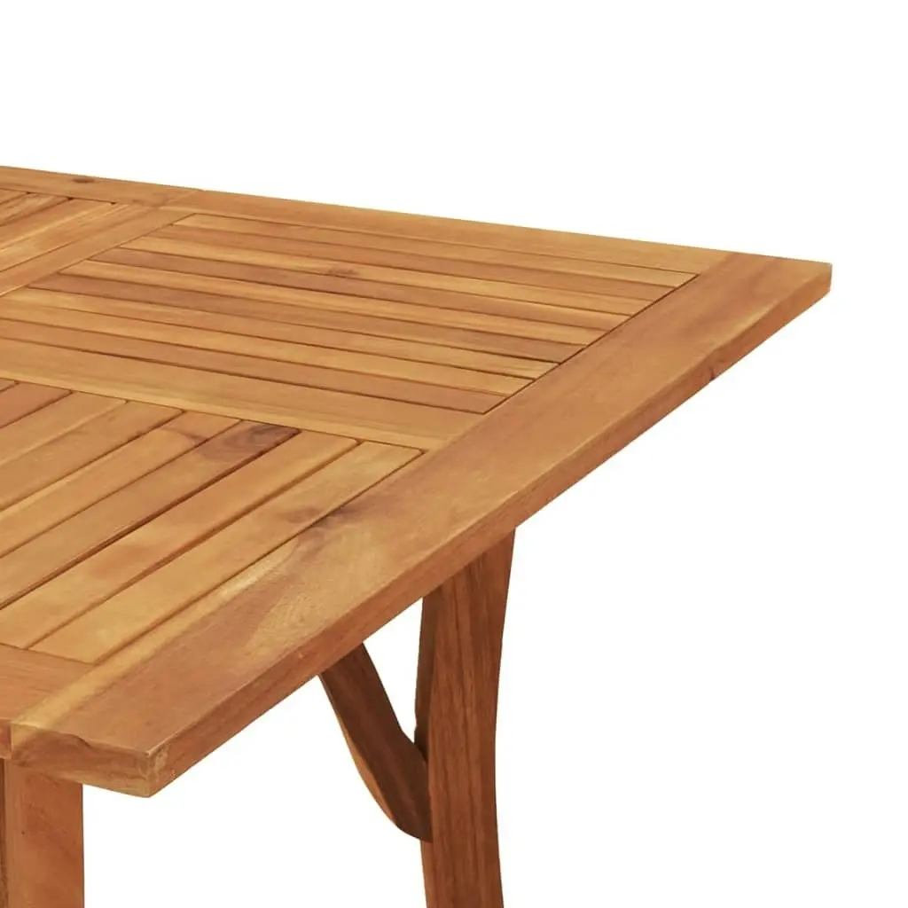 5 Piece Garden Dining Set Solid Wood Acacia 3156862