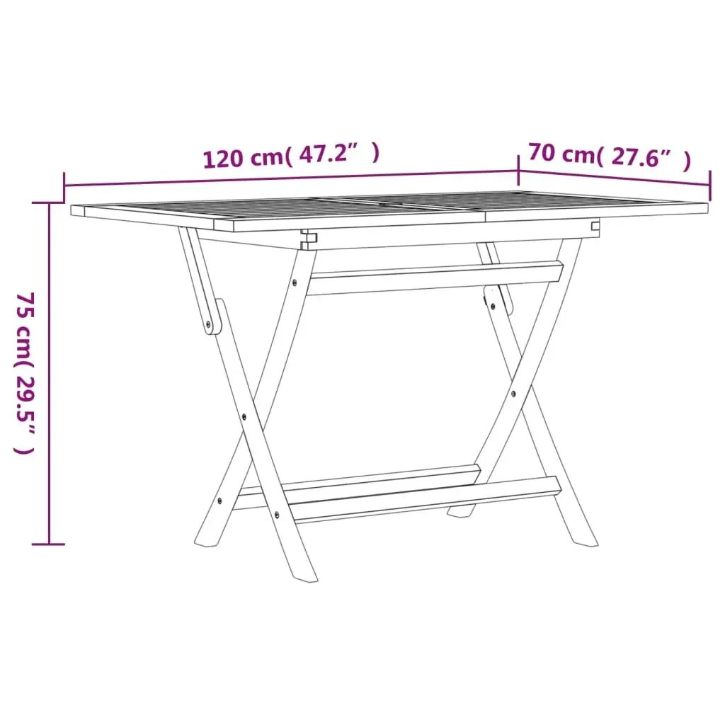 5 Piece Garden Dining Set Solid Wood Teak 3155011