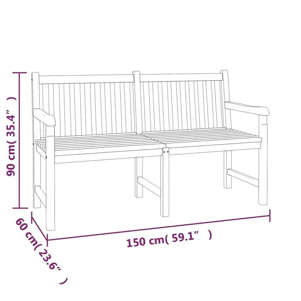 5 Piece Garden Dining Set Solid Wood Teak 3157170