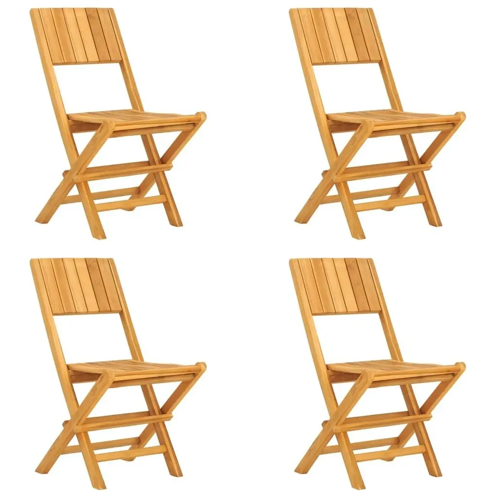 5 Piece Garden Dining Set Solid Wood Teak 3155038